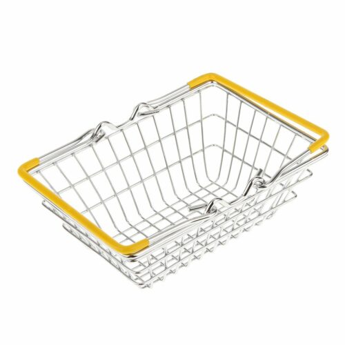 Shopping Basket (yellow handles) alt