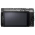 Fujifilm X-A7 Mirrorless Camera (Dark Silver) with Black XC15-45mm Lens [back]