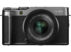 Fujifilm X-A7 Mirrorless Camera (Dark Silver) with Black XC15-45mm Lens [front]