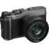 Fujifilm X-A7 Mirrorless Camera (Dark Silver) with Black XC15-45mm Lens [jaunty angle]